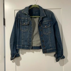 Kut from The Kloth Dark Wash Jean Jacket: